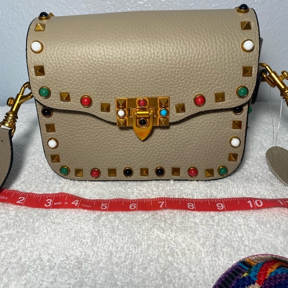 Multicolor Studded Crossbody Bag - Picture 10 of 14
